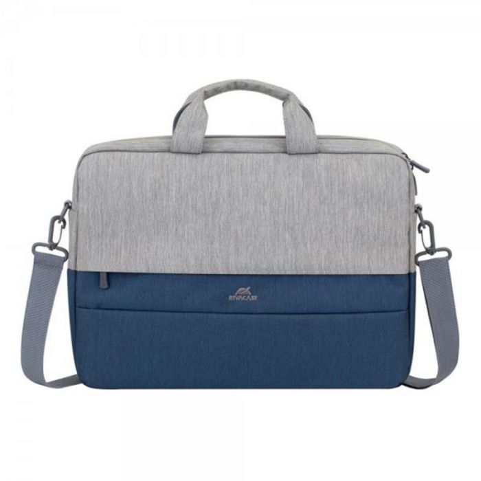 Сумка Rivacase Prater 7532 15.6" Grey/Dark Blue