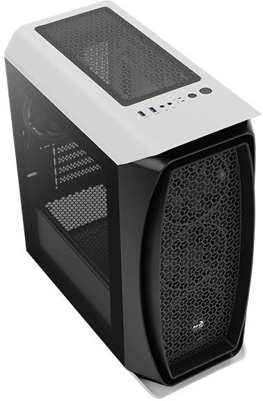 Корпус AeroCool Aero One Mini Eclipse-G-WT-v1 (ACCS-PB18143.21) Black/White без БЖ