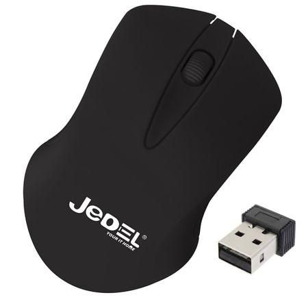 Мишка бездротова Jedel W120/07302 Black USB