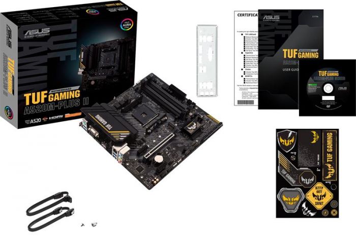 Материнська плата Asus TUF Gaming A520M-Plus II Socket AM4