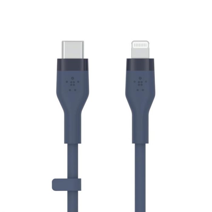 Кабель Belkin BoostCharge Flex Lightning-USB Type-C, 1 м Blue (CAA009bt1MBL) OEM