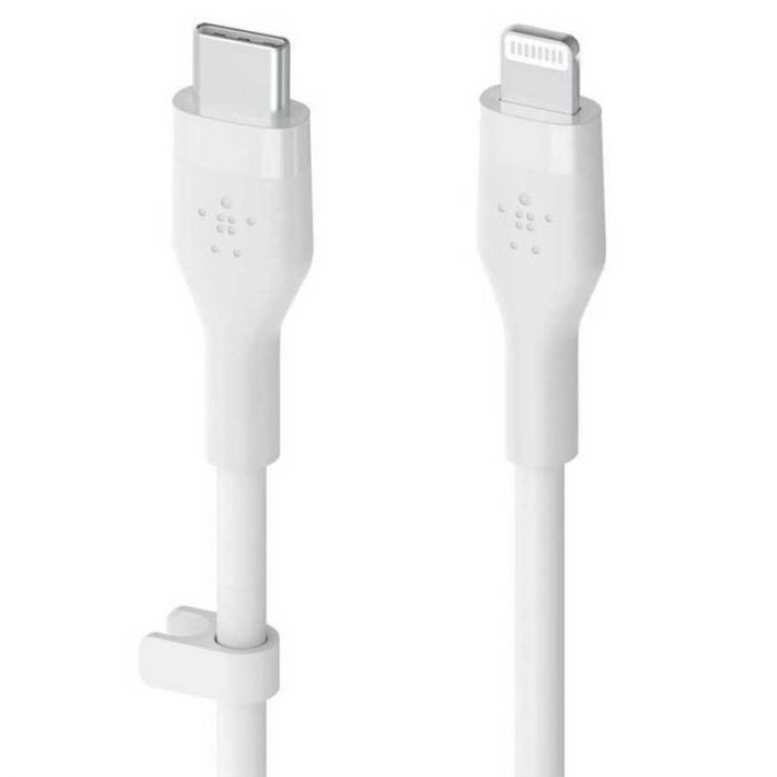 Кабель Belkin BoostCharge Flex USB Type-C - Lightning (M/M), 2 м, White (CAA009bt2MWH) OEM