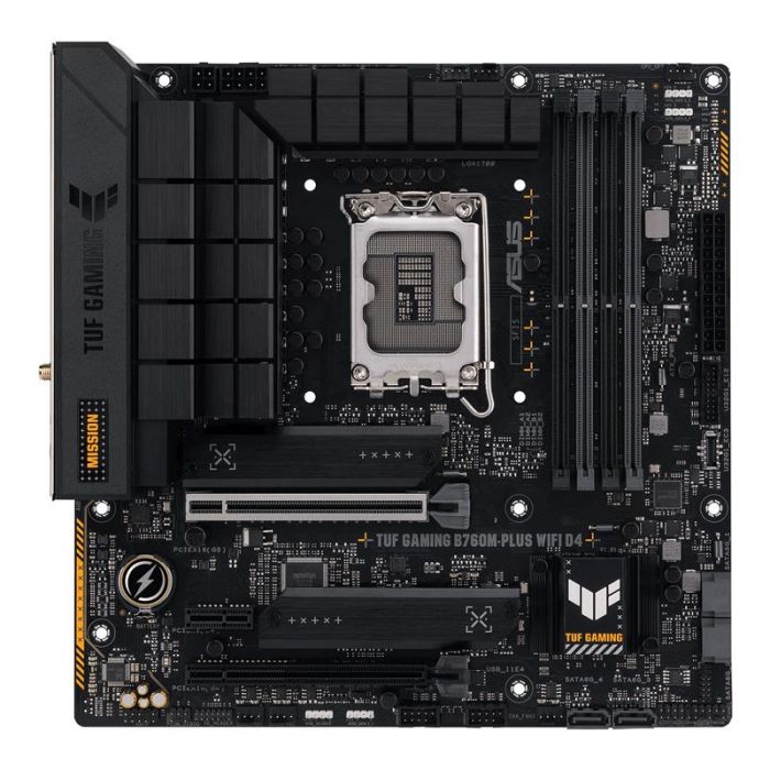 Материнська плата Asus TUF Gaming B760M-Plus D4 Socket 1700