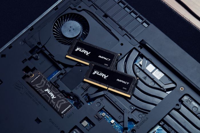 Модуль пам`ятi SO-DIMM DDR5 32GB/5600 Kingston Fury Impact PnP (KF556S40IB-32)