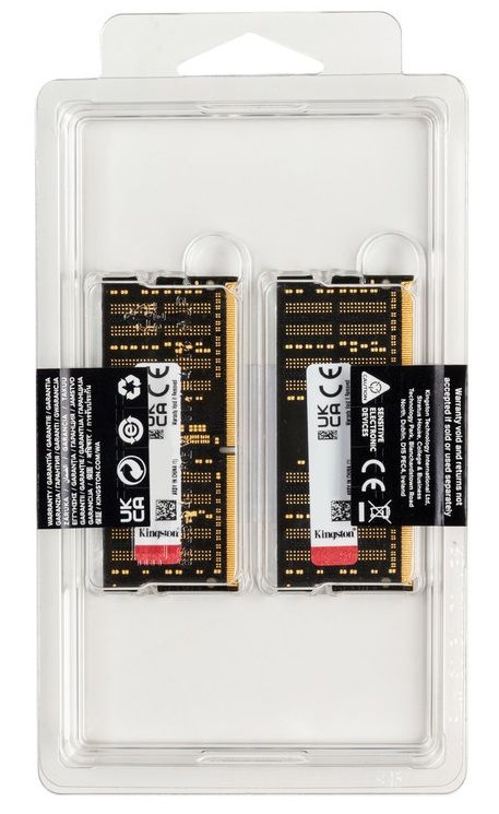 Модуль пам`ятi SO-DIMM 2x8GB/3200 DDR4 Kingston Fury Impact (KF432S20IBK2/16)