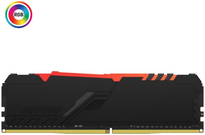 Модуль пам`яті DDR4 2x16GB/3200 Kingston Fury Beast RGB (KF432C16BB1AK2/32)