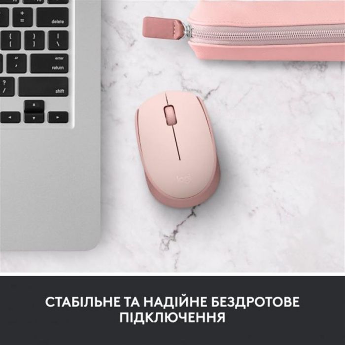 Мишка бездротова Logitech M171 Rose (910-006865)