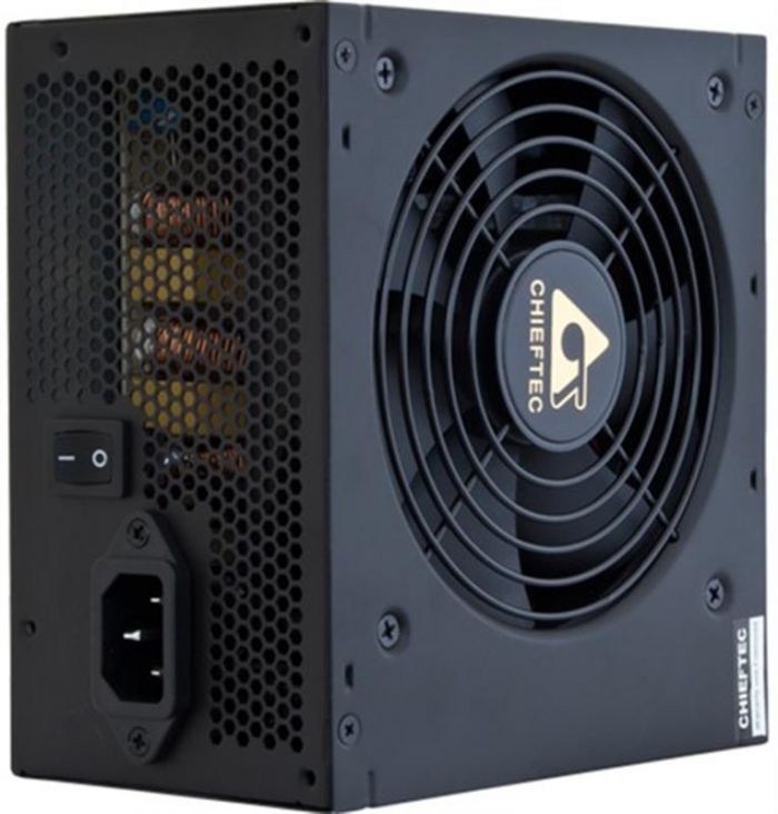 Блок живлення Chieftec TPS-500S, ATX 2.3, APFC, 12cm fan, Bronze, RTL