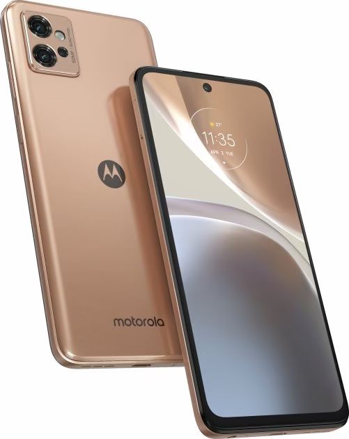 Смартфон Motorola Moto G32 6/128GB Dual Sim Rose Gold (PAUU0039RS)