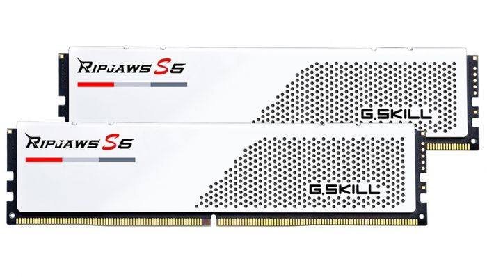 Модуль пам`ятi DDR5 2x16GB/5600 G.Skill Ripjaws S5 White (F5-5600J3636C16GX2-RS5W)