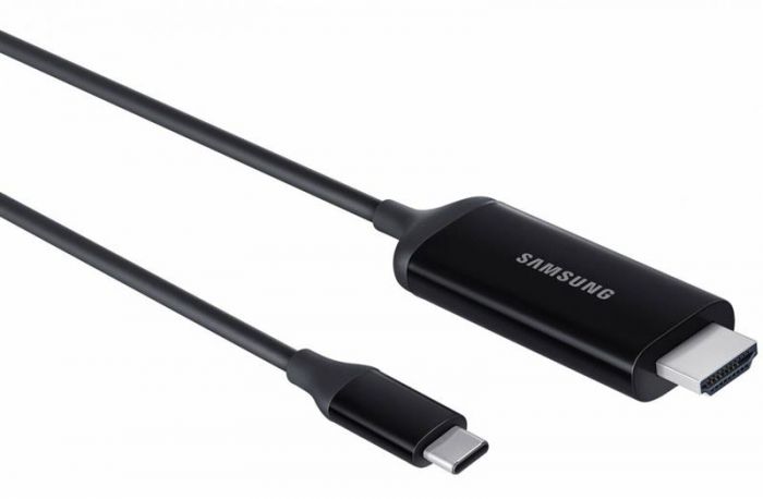 Кабель Samsung DeX USB Type-C - HDMI (M/M), 1.5 м, Black (EE-I3100FBRGRU)