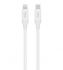 Кабель Ttec USB Type-C - Lightning (M/M), 1.5 м, White (2DK40B)
