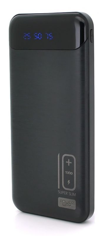 Універсальна мобільна батарея TX-10 10000mAh Black (TX-10/29362)