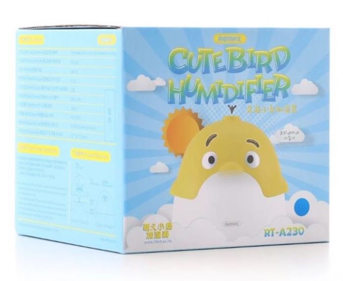 Зволожувач повітря Remax RT-A230 Cute Bird Humidifier синій (6954851294467)