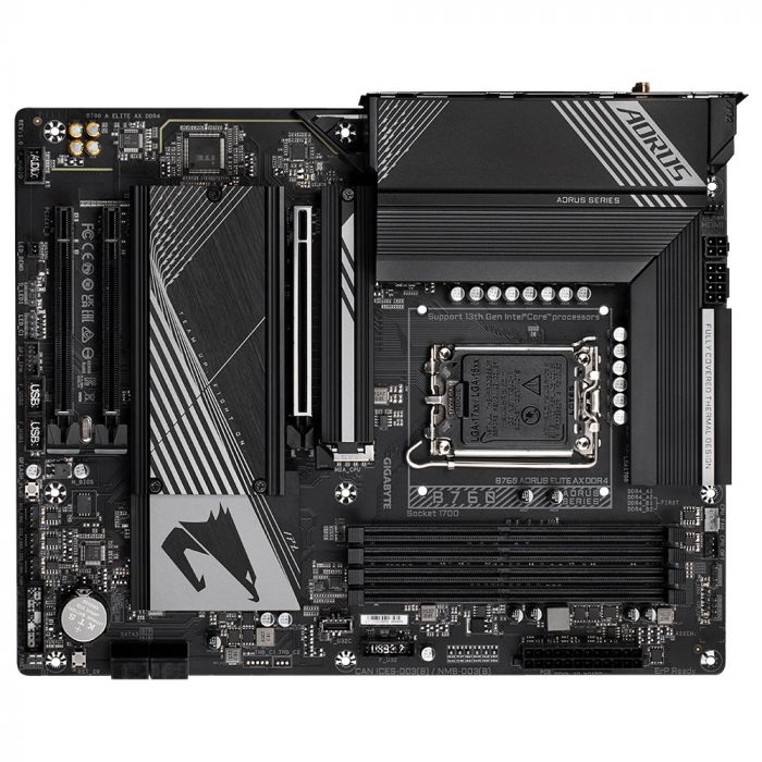 Материнська плата Gigabyte B760 Aorus Elite AX DDR4 Socket 1700