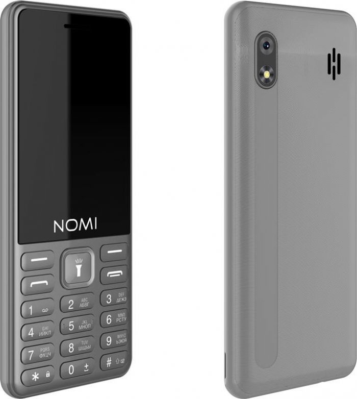 Мобiльний телефон Nomi i2840 Dual Sim Grey