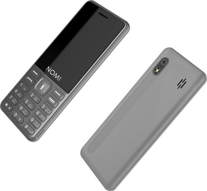 Мобiльний телефон Nomi i2840 Dual Sim Grey