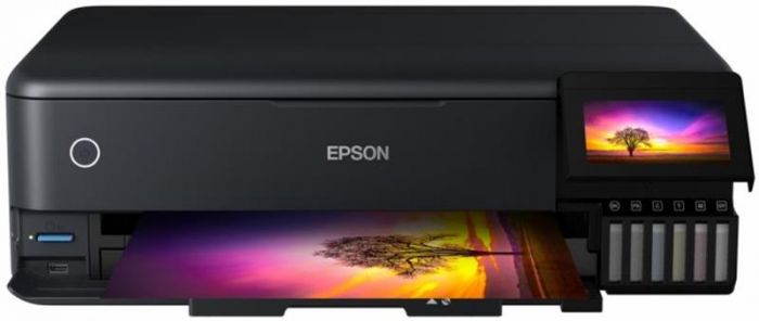 Багатофункційний пристрій А3 кол. Epson EcoTank L8180 Фабрика друку з Wi-Fi (C11CJ21403)
