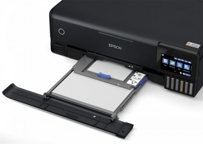 Багатофункційний пристрій А3 кол. Epson EcoTank L8180 Фабрика друку з Wi-Fi (C11CJ21403)