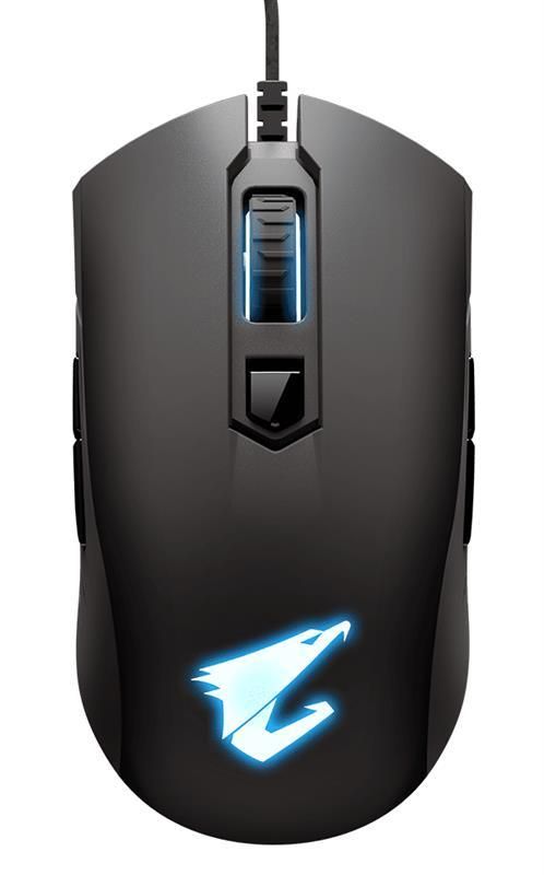 Миша Gigabyte Aorus M4 RGB Black_подарунок