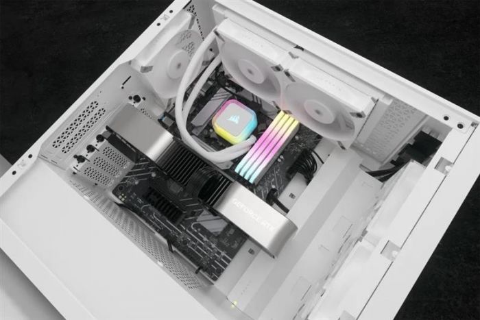 Система водяного охолодження Corsair iCUE H100i RGB Elite Liquid CPU Cooler White (CW-9060078-WW)