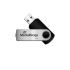 Флеш-накопичувач USB2.0 64GB MediaRange Black/Silver (MR912)