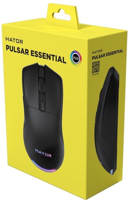 Мишка Hator Pulsar Essential White (HTM-314)