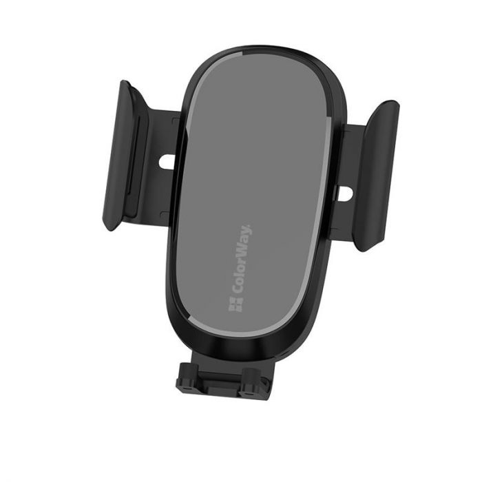 Бездротовий зарядний пристрій ColorWay Air Vent Car Wireless Charger 15W Black (CW-CHAW038Q-BK)