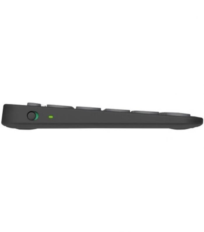 Клавiатура бездротова Logitech Pebble Keys 2 K380s Graphite (920-011851)