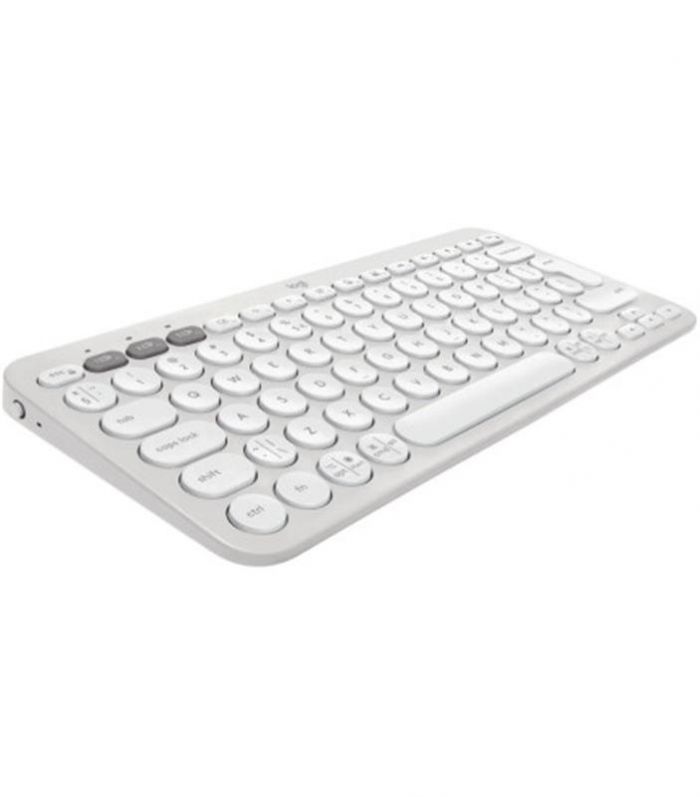 Клавiатура бездротова Logitech Pebble Keys 2 K380s White (920-011852)