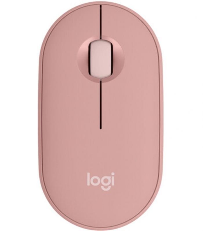 Мишка бездротова Logitech Pebble Mouse 2 M350s Rose (910-007014)