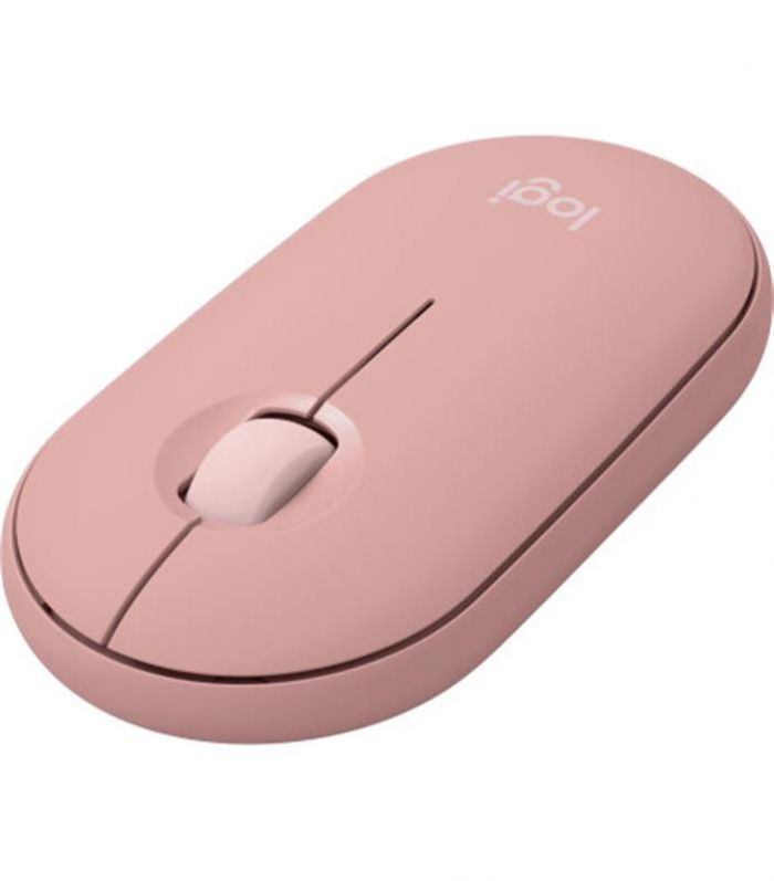 Мишка бездротова Logitech Pebble Mouse 2 M350s Rose (910-007014)