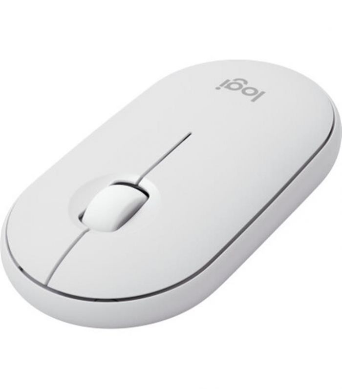 Мишка бездротова Logitech Pebble Mouse 2 M350s White (910-007013)