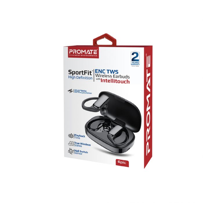 Bluetooth-гарнітура Promate Epic Black