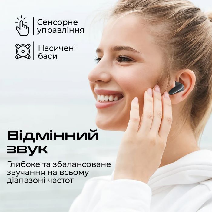 Bluetooth-гарнітура Promate Lush Black