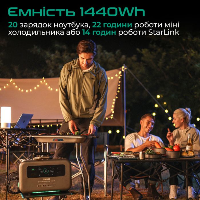 Зарядна станція Zendure 1440 Wh (ZDSBP1500-bk-eu)