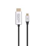 Кабель Promate HDMI - USB Type-C (M/M), 1.8 м, Grey (hdlink-60h.grey)