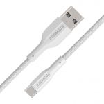 Кабель Promate xCord-AC USB - USB Type-C (M/M), 1 м, White (xcord-ac.white)