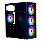 Корпус Prologix E103 Tempered Glass Black