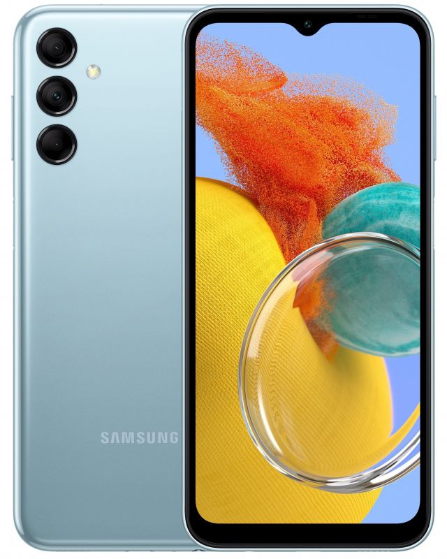 Смартфон Samsung Galaxy M14 SM-M146 4/128GB Dual Sim Blue (SM-M146BZBVSEK)