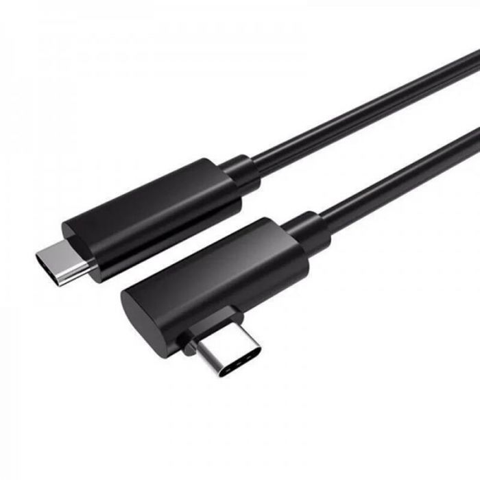 Кабель Gtwin Oculus Quest Gen2 Link VR PVC USB Type-C - USB Type-C (M/M), 90°, 5Gbps, 5A, 5 м, Black (1005002414924340PVCC5B)