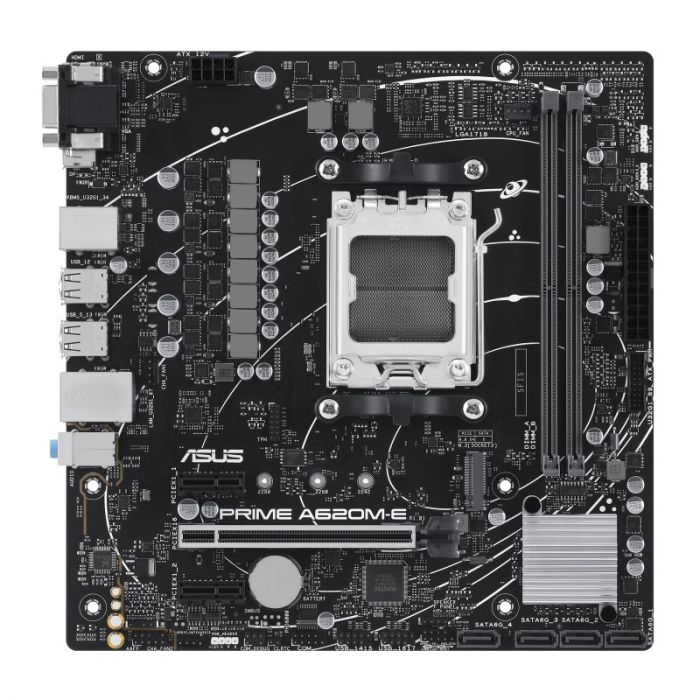 Материнська плата Asus Prime A620M-E-CSM Socket AM5