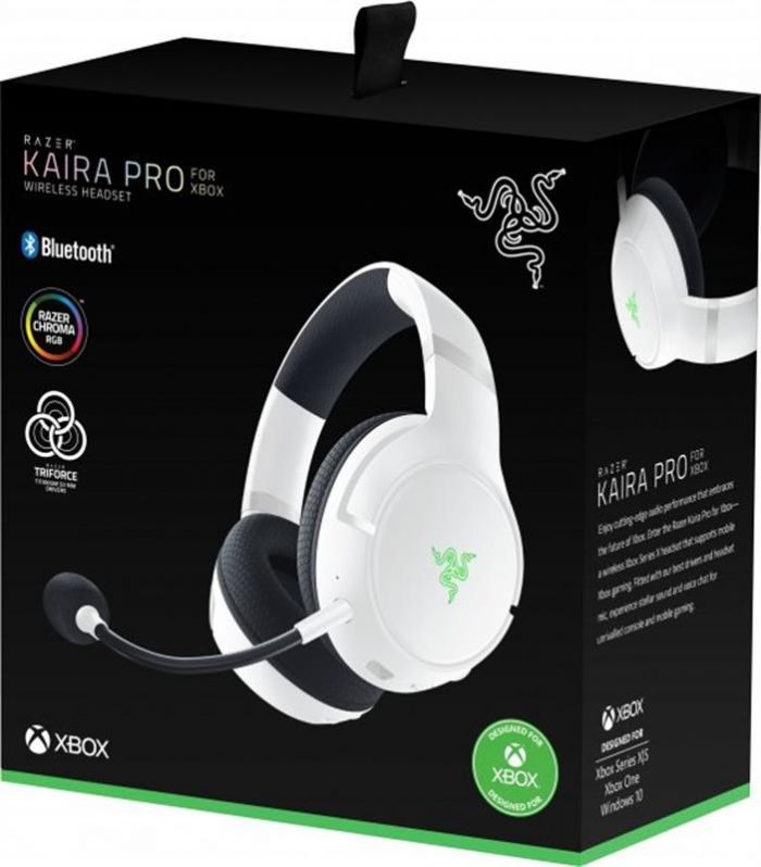 Бездротова гарнітура Razer Kaira Pro for Xbox White (RZ04-03470300-R3M1)