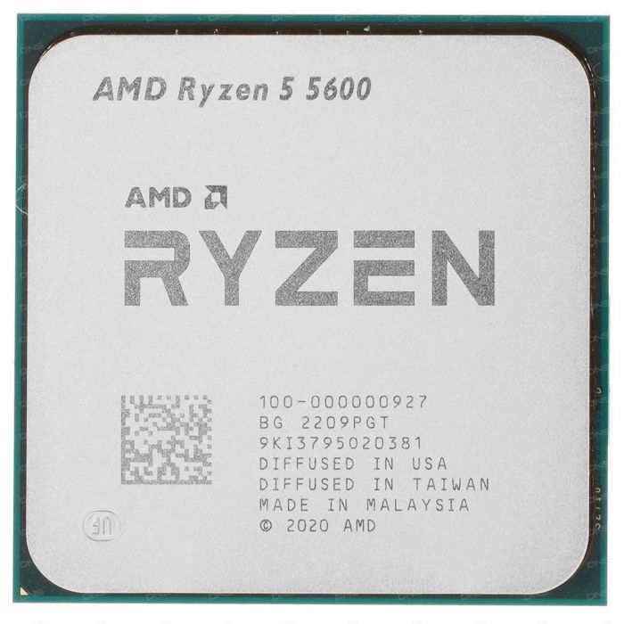 Процесор AMD Ryzen 5 5600 (3.5GHz 32MB 65W AM4) Box (100-100000927BOX)