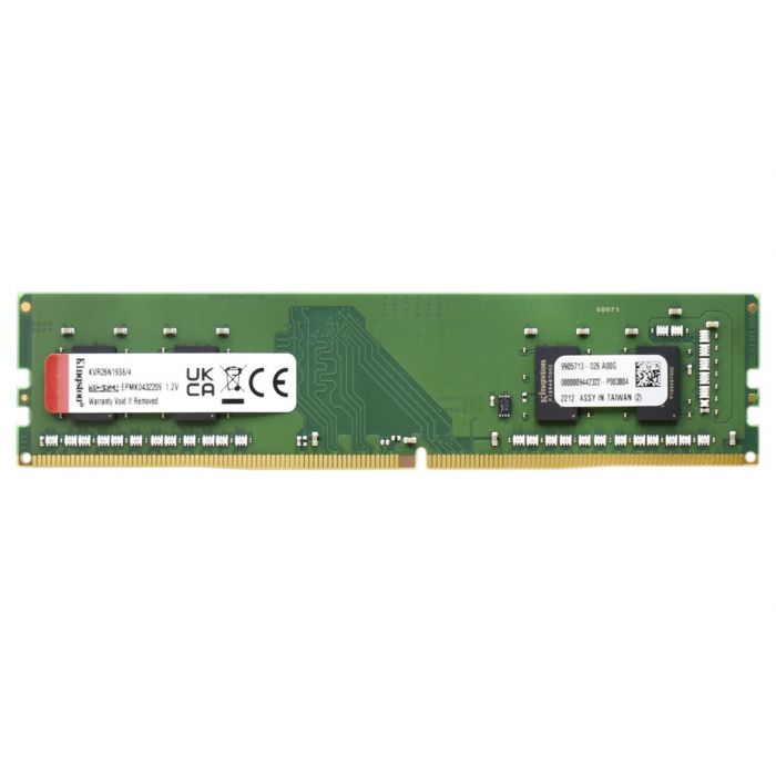 Модуль пам`яті DDR4 4GB/2666 Kingston ValueRAM (KVR26N19S6/4)