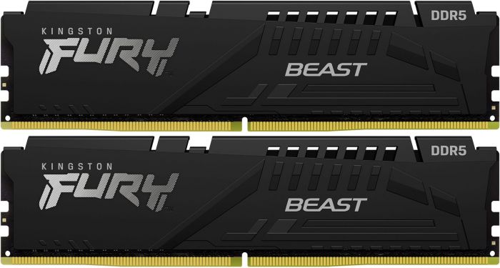 Модуль пам`яті DDR5 2x16GB/5600 Kingston Fury Beast Black (KF556C40BBK2-32)