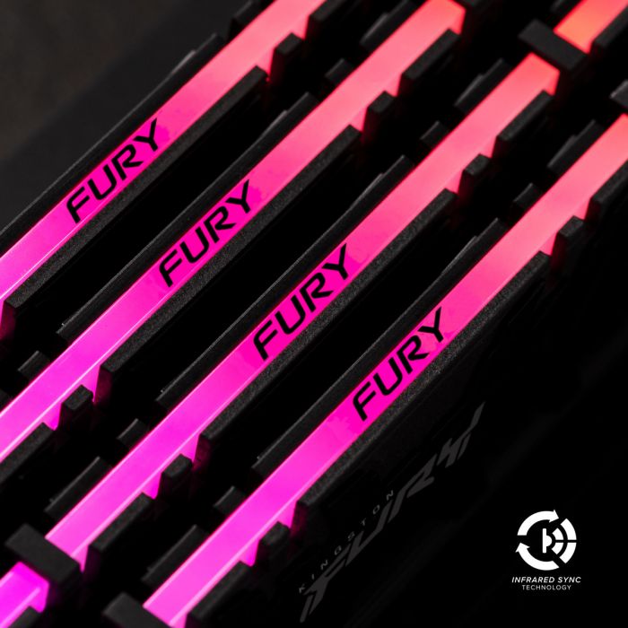 Модуль пам`яті DDR4 2x8GB/3600 Kingston Fury Renegade RGB (KF436C16RBAK2/16)