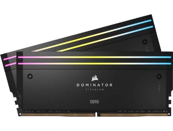 Модуль пам`ятi DDR5 2x16GB/6000 Corsair Dominator Titanium RGB (CMP32GX5M2B6000C30)