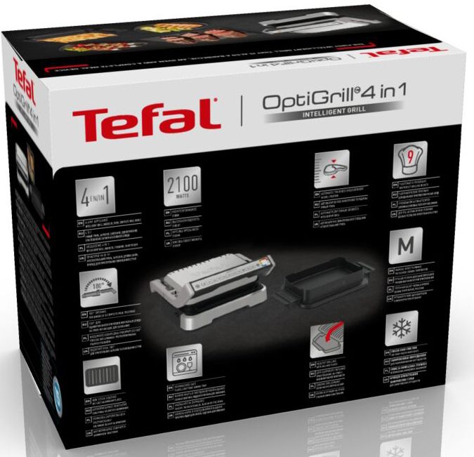 Гриль Tefal OptiGrill 4in1 GC774D30