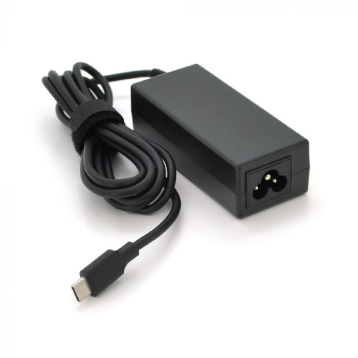 Блок живлення Merlion для ноутбука HP 45W USB Type-C + каб.живл. (LHP45/Type-C/28342)